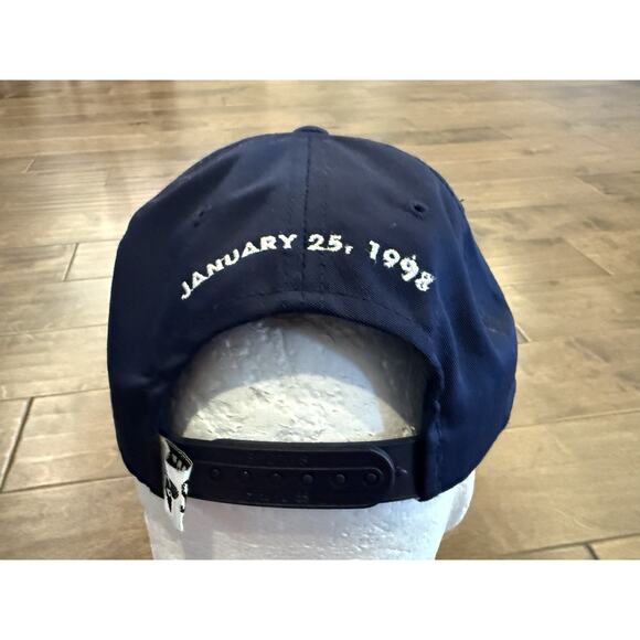 Vtg Sports Specialties Blue NFL 1998 Super Bowl XXXII San Diego Snapback Hat - Picture 6 of 11